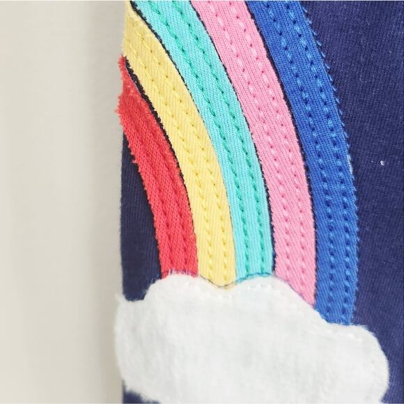 5T Blue Unicorn Rainbow Leggings - Picture 3 of 4